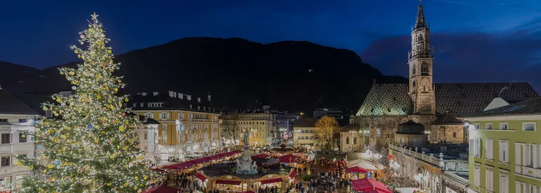 Atmosfere natalizie: Bolzano e la Thun