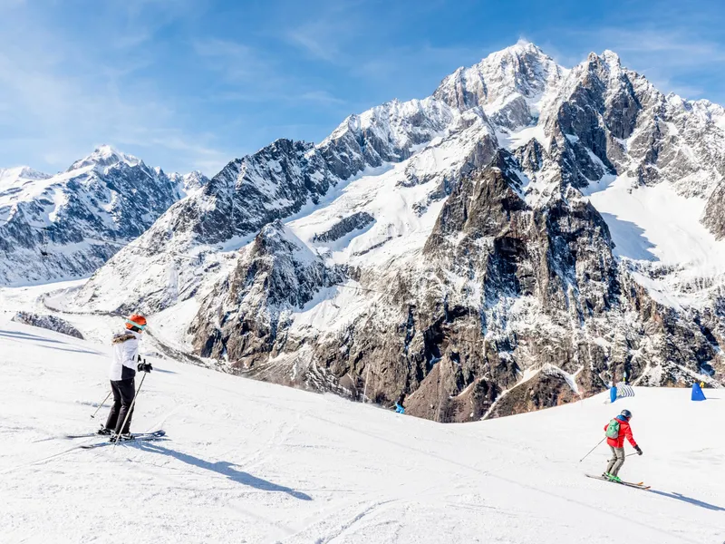 Giornata all’insegna dello sci A Courmayeur