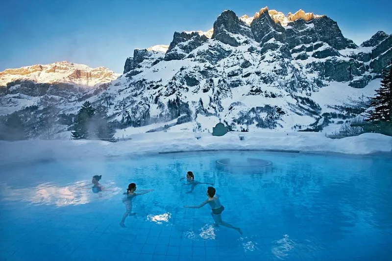 Terme di Leukerbad: le più grandi terme in Svizzera