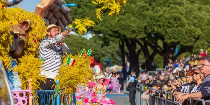 Festa delle Mimose a Mandelieur