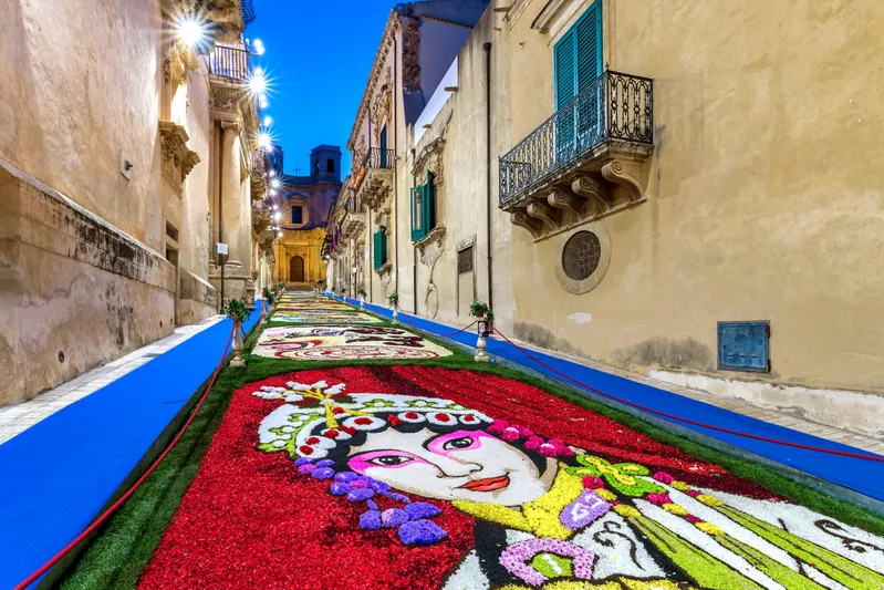 La meravigliosa Infiorata di Noto